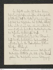Nachlass Franz Steindachner, Brief von Scutari Hickel an Franz Steindachner (16.11.1894), Inv.Nr. 220.01, Seite 2